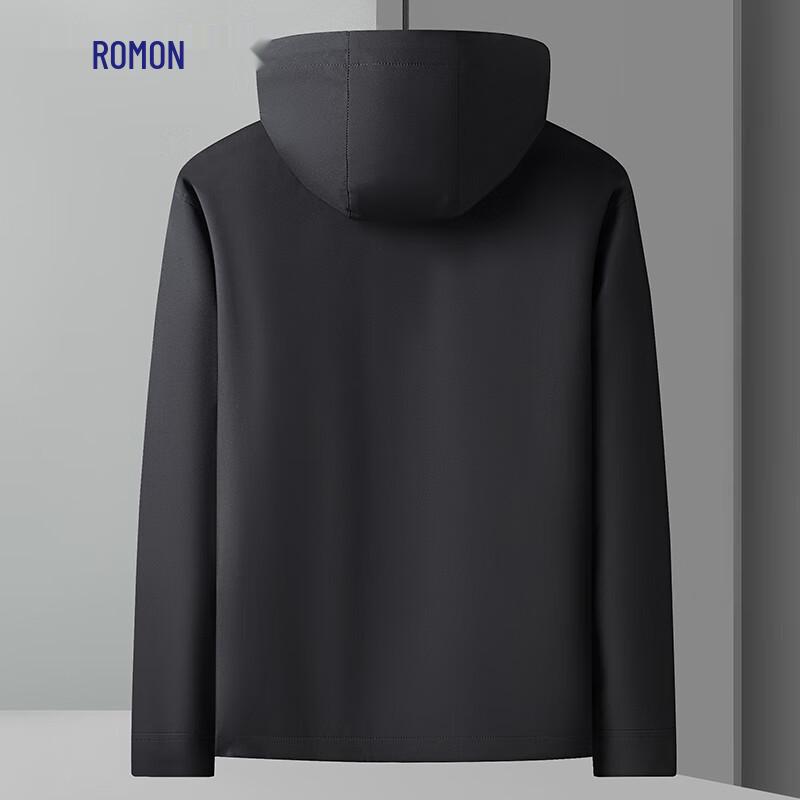 Luomeng Men's Hooded Business Casual Jacket