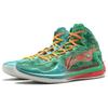 New LINING Liren 4 Basketball Shoes Unisex High Top Jade Frost Green/Pure Blue ABAT107-1