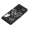 For iPhone 17 Pro Case Pattern Printing Wallet Stand Flip Leather Phone Cover with Strap