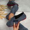 Flat-bottom Lazy Person's Single Shoes - New Style, Large Size, Comfortable and Casual Shoes for Women