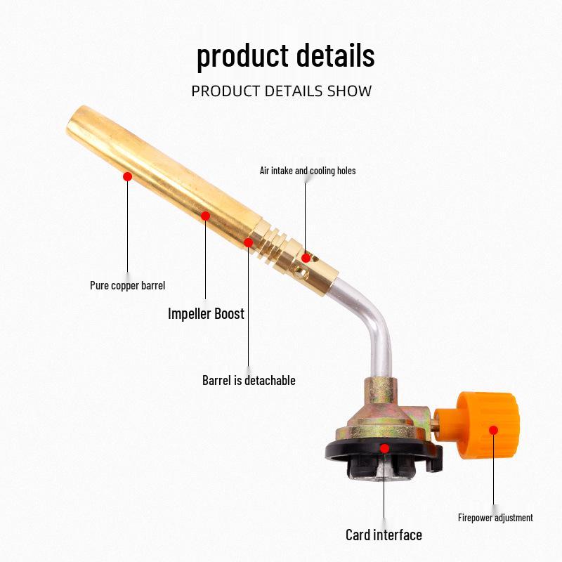 Supply 803# Blowtorch Gas Flame Welding Torch for Outdoor Barbecue Ignition