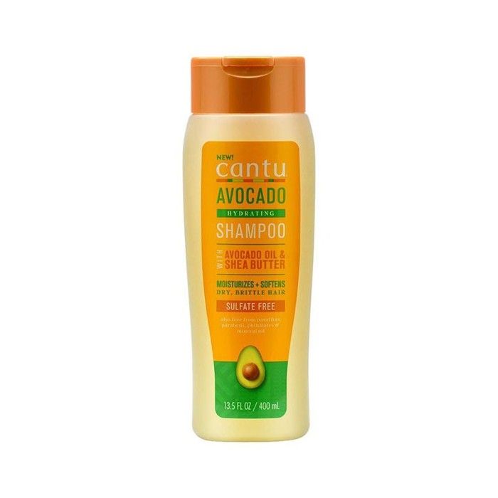 Szampon - Cantu - Nawilżający z awokado - 400 ml - Włosy kręcone i falowane - Unisex