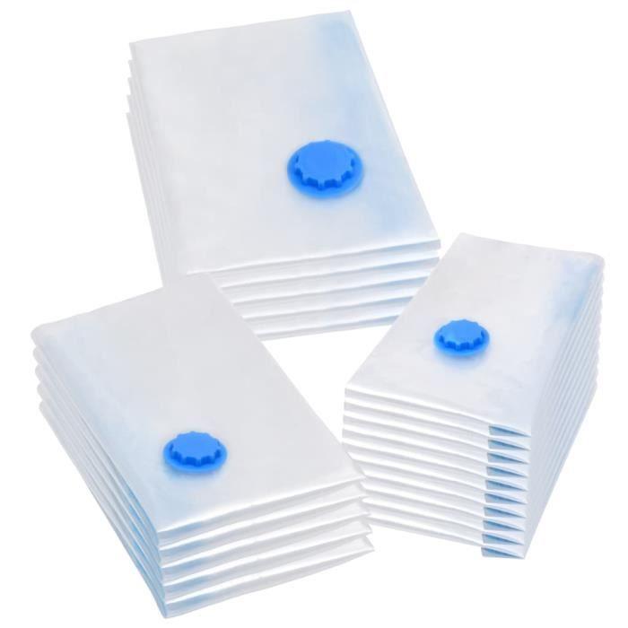 VidaXL Sacs de voyage sous vide Sacs de vêtements 3 tailles 20 pcs