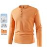 100% Cotton Chinese Collar - Men's Pure Cotton T-shirt