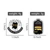 Socially Awkward Enamel Pins Social Battery Low Brooches Lapel Badges Black Cat Fun Animal Jewelry Gift for Friends