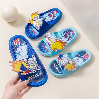 Ultraman Kids Non-slip Summer Slippers for Boys and Toddlers