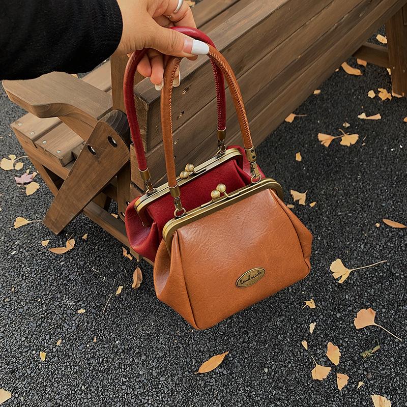 Borsa a tracolla retrò da donna, Borsa a tracolla mini versatile, Borsa da donna