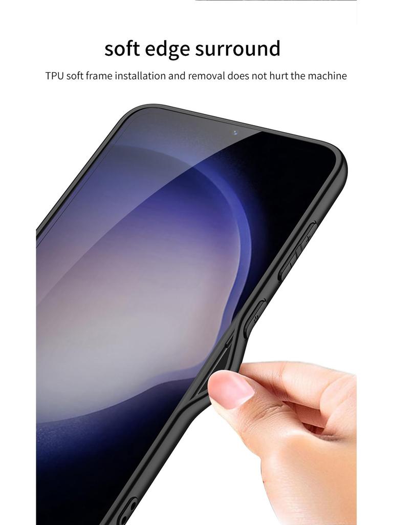 Samsung S24 Ultra Phone Case with Folding Stand - Drop-proof, Compatible with S24/S24 Plus.