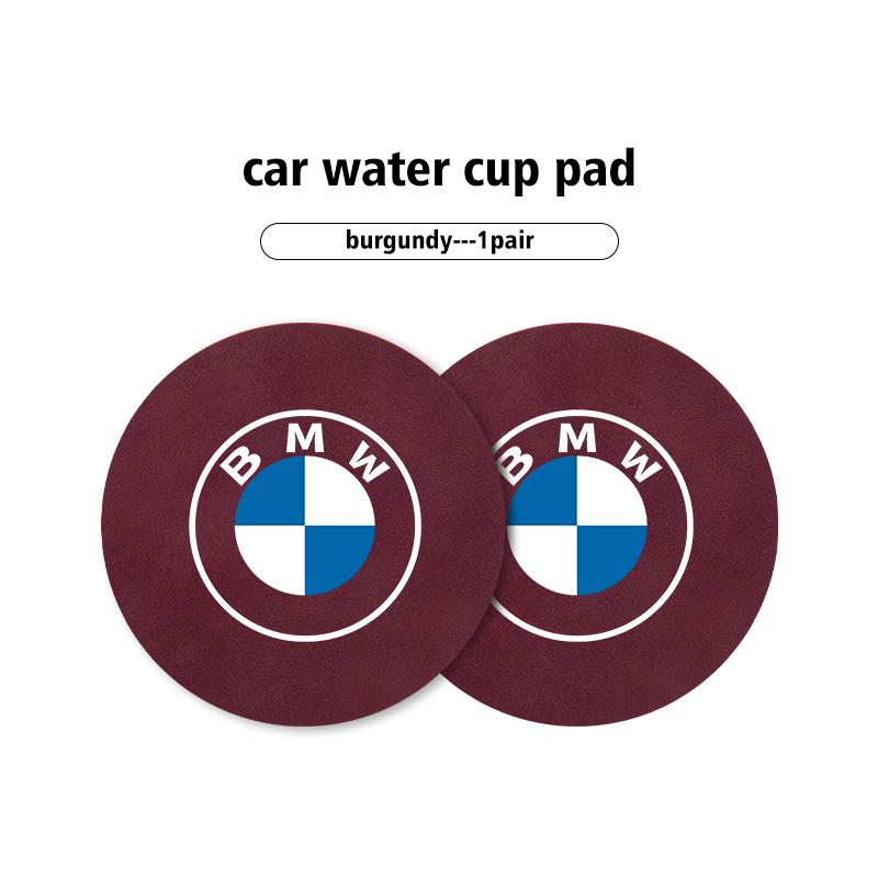 

Car Interior Coasters Water Cup Slot Non-Slip Mat Shockproof Pad For BMW X3 X5 M5 M3 E46 E90 E60 F10 E39 F30 E36 G30 E87 E70