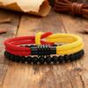 New Contrasting Color Bracelet For Men 10 Colors Available A Grade 4mm Lucky String Healing Braslet Homme Versatile Accessories