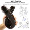 Brown U Shape Soft Double Dildos Vagina Anal Butt Plug Artificial Penis Sex Toys Shop for Couples Women Gay Lesbian Masturbators