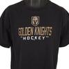 Vegas Golden Knights T-shirt Heren Maat XL Zwart NHL Hockey Kampioen Merk