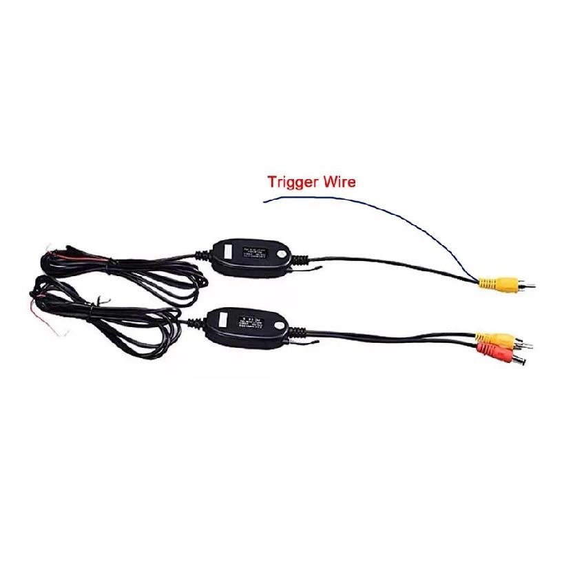 Naviunit 2.4G Wireless Transmitter/Receiver for Car Reverse Rear View Vehicle Backup Camera GPS Radio Monitor Parking Assistan