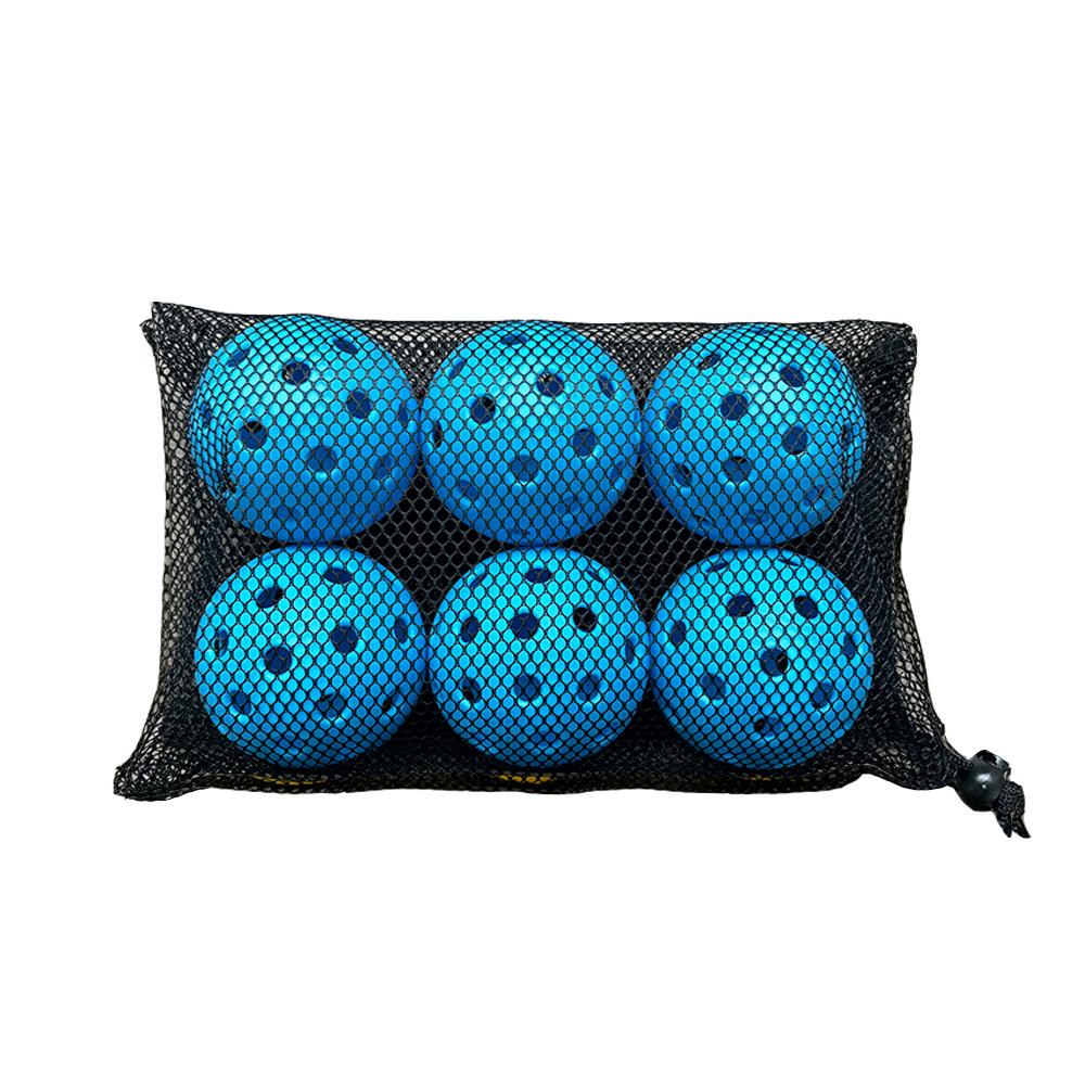 12pcs Pickleball 74MM 40 Holes Outdoor Durable Pickleballs 26g per Ball for Competition Pack of Outdoor Pickleballs