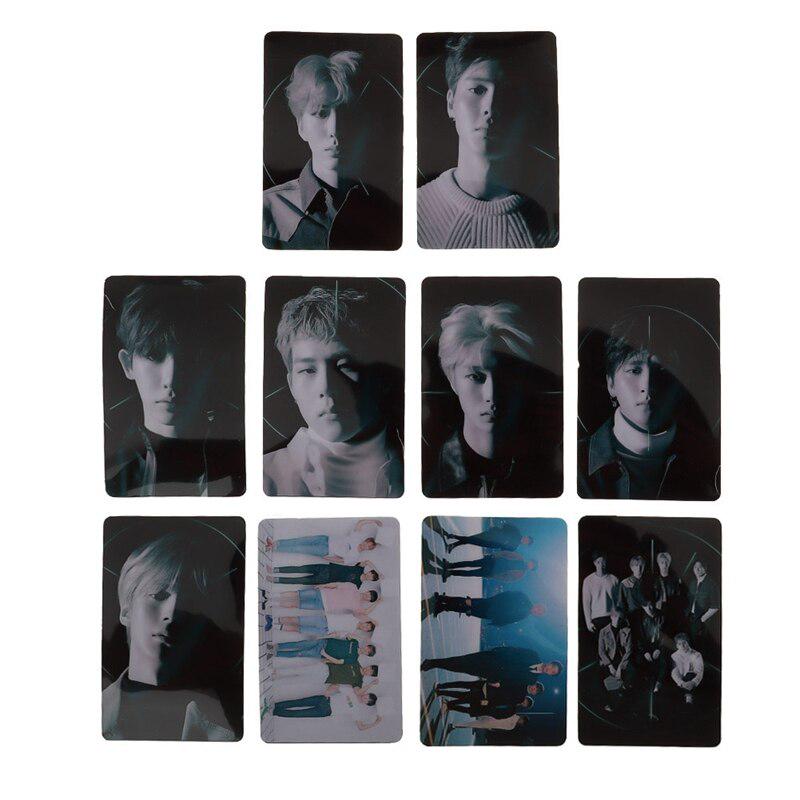buy 10pcs set k pop fashion stars monsta x album photo version for student card bus pvc crystal stickers at affordable prices free shipping real reviews with photos joom