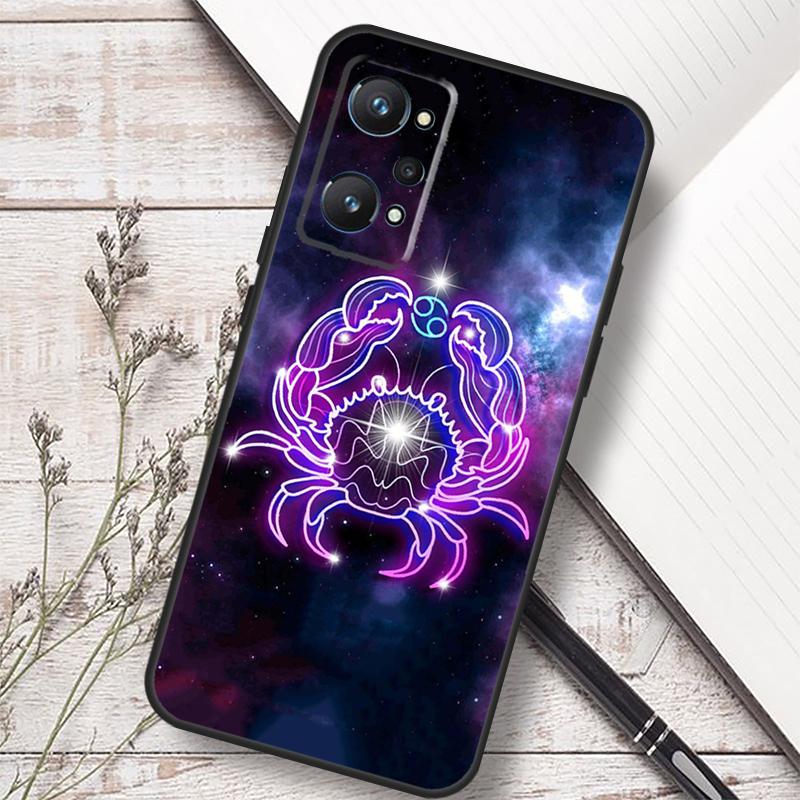 Zodiac Signs For Realme 14 10 11 12 13 Pro Plus GT 6 6T 5 GT7 Pro C67 C61 C55 C53 C51 C21Y C25S C75 Case