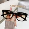 Vintage Men Women Big Sunglasses Men Square Shades Brand Designer Unisex Sun Glasses Black Lense Male Female Sunglasses UV400