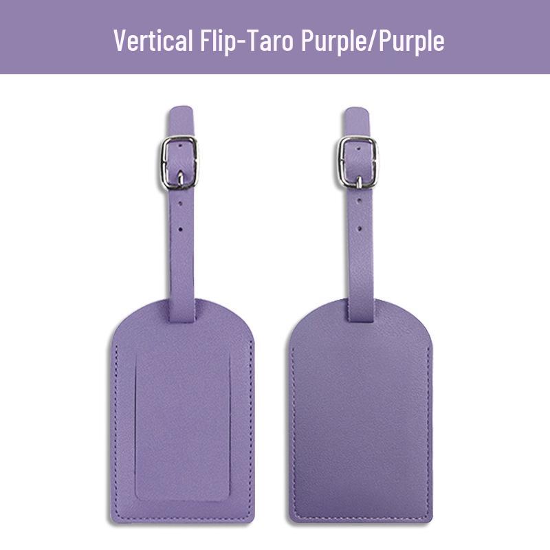 

Двенадцатицветная багажная бирка из ПУ кожи с горизонтальным/вертикальным откидным стилем