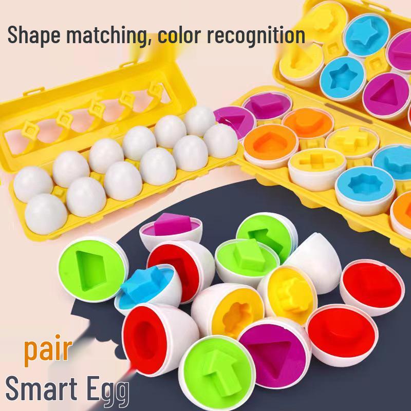 Smart Egg Shape Recognition Educational Toy for Early Childhood