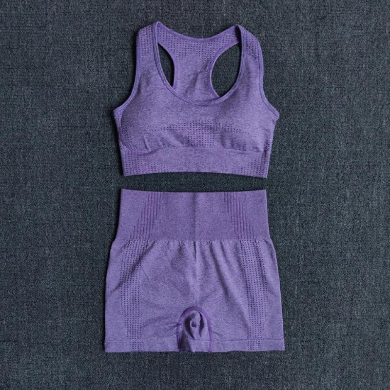 Seamless Women's Yoga Set: 2/3/5PCS Workout Sportswear