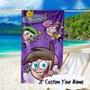 Custom Name Friendship Adventures OddParents Microfiber Beach Towel Super Soft & Absorbent for Bath, Beach, Travel  Bath Time Accessory, Fan Gifts
