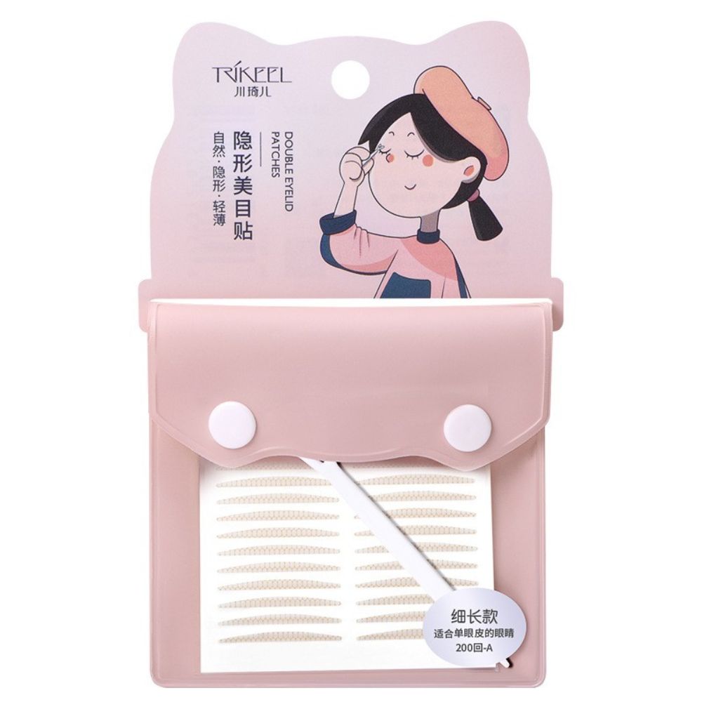 

Формирующие Водонепроницаемые Косметические Сетки для Глаз Двусторонние Наклейки для Двойного Века Инструменты для Макияжа Кружевные Полоски для Подтяжки Глаз 200pieces