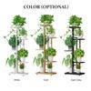 5 Tier Display Shelf Flower Pots Rack Plant Stand Potting Ladder Planter Stand Heavy Duty Storage Shelving Rack for