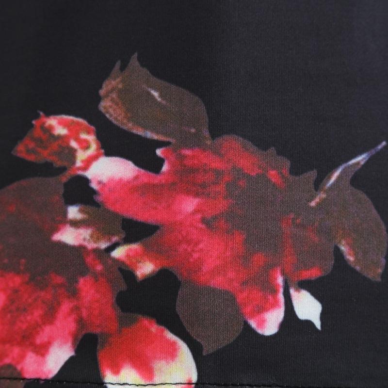 Fashion Women Floral Print Sleeveless Short Mini Dress Party Dress