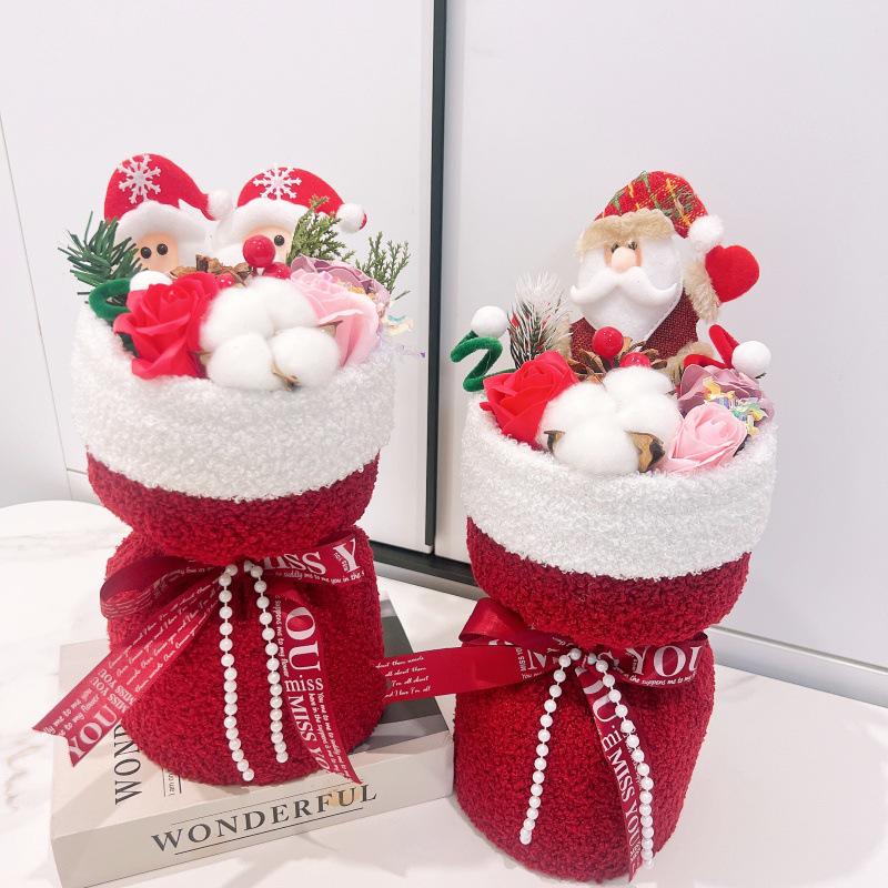Cute Plush Bear Bouquet - Christmas & Birthday Gift for Girls