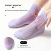 M_XIN Girls' Summer Mesh Breathable Cotton Mid-Calf Socks