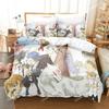 Anime Natsume's Book Of Friends Bedding Set Boys Girls Twin Queen King Size Duvet Cover Pillowcase Bed Boys Adult Home Textile