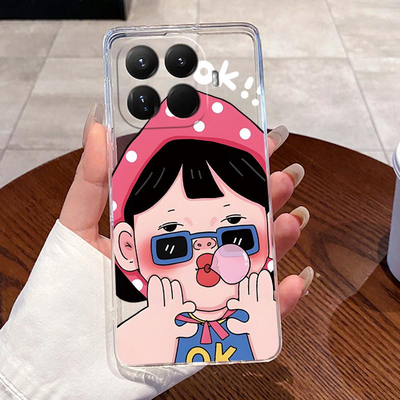 

Jelly Casing For Xiaomi 15T Capa Xiaomi 15T Pro Fundas Clear Silicone Soft TPU Back Cover For Xiaomi 15T Pro Cute Cat Phone Case xiaomi 15T