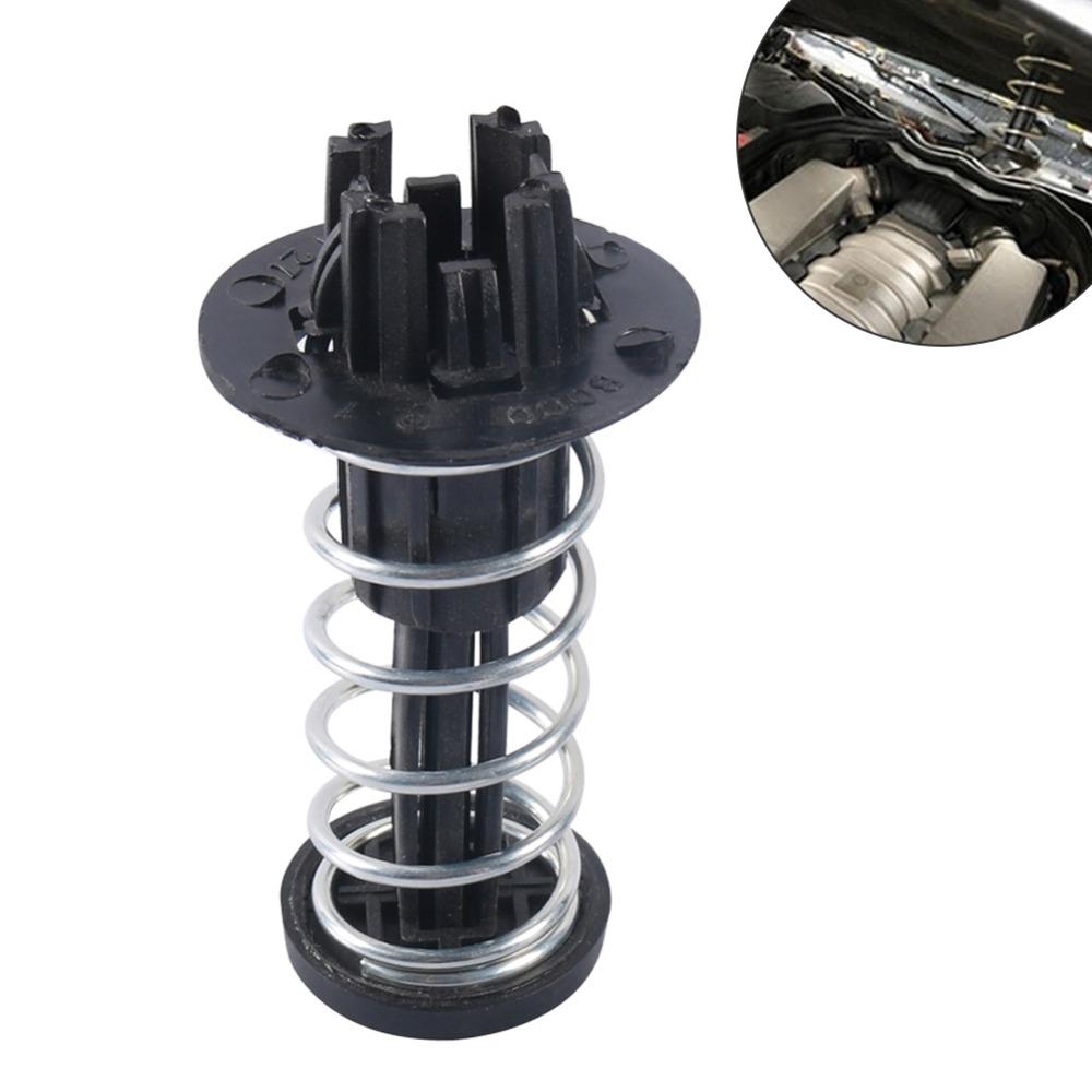 

2pcs Black Bonnet Hood Spring Car Fastener Clips Hood for Mercedes Benz C E S SL SLK Class