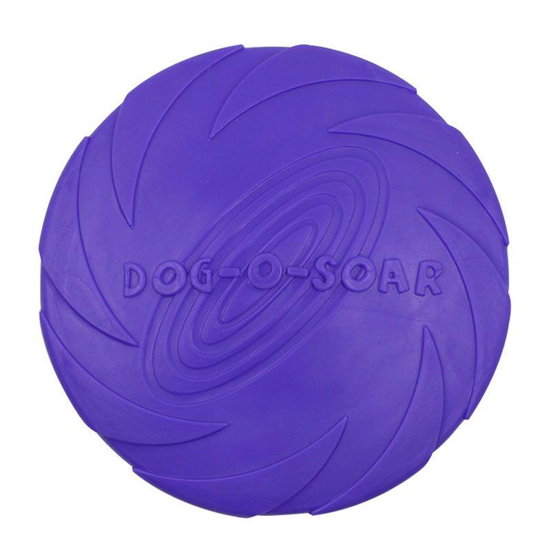 Vibrant Silicone Pet Dog Frisbee For Large Dog Outdoor Training And Fun Play