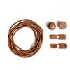 1pair No-Tie Athletic Shoes Elastic Cord Laces Adjustable Buckle 1mm Rubber Cord Cuttable Ideal for Hiking Sports camping gadget