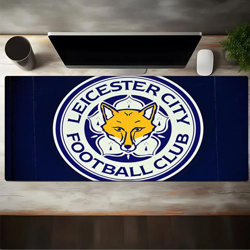 Leicester Football Club Crest Mouse Pad, Gaming Mouse Pad, Keyboard Pad, Desk Decor for Computer Notebook Fan Gift Birthday Gift
