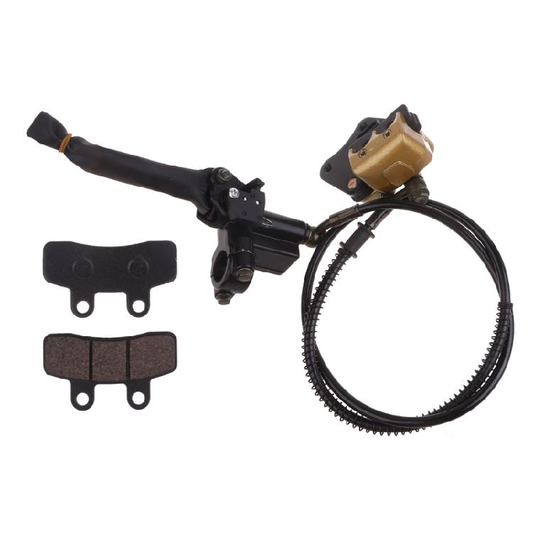 Комплект передних дисковых тормозных суппортов с колодками для китайских питбайков 50cc 125cc 1