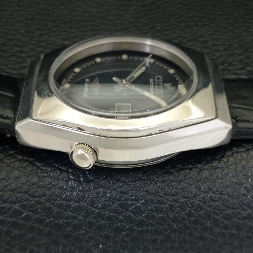AUTOMATIC VINTAGE CITIZEN 8200 JAPAN MENS ORIGINAL DIAL WATCH a702149-5 R208-a702149