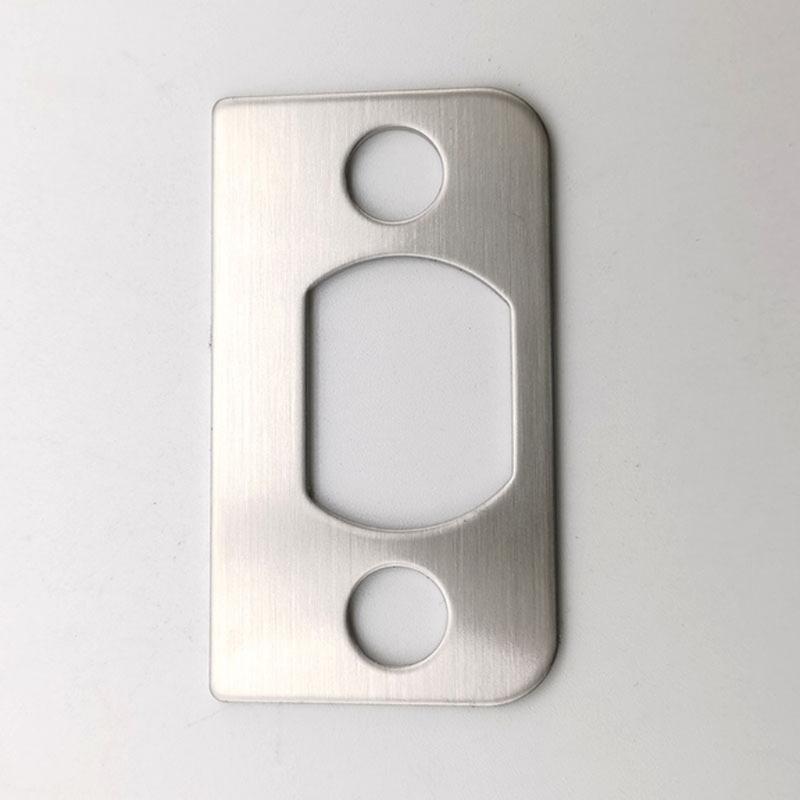 Home Door Strikes Plate set with Easy to Clean surfaces & Precise Hole Alignment Standard Door Lock Latches Reinforcement
