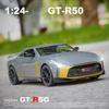 1:24 Schaal Nissan Skyline Ares GTR50 GT-R50 Legering Modelauto, Voertuig Diecasts Metaal Casting Geluid Licht Auto Speelgoed Voor Kinderen Geschenken