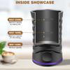Electric Milk Frother and Steamer Hot Chocolate Machine 400W 4 in 1 Temperature Control 600ml Hot and Cold Milk Foam Maker for L