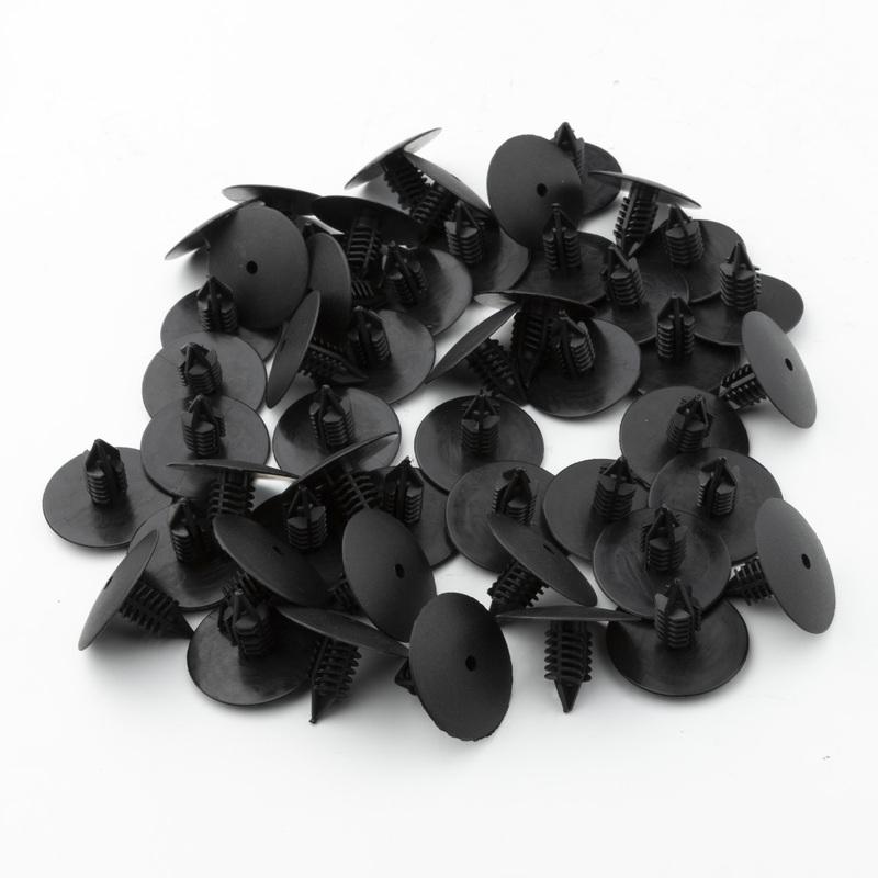 Pack of 50 Wheel Arch Trim Spruce Clips for Clio Scenic Megane Master Trafic Kangoo Duster SUV Logan 7703077435