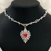 Xiaomi Small Wire Brambles Iron Heart Choker Necklace for Women Hip-hop Gothic Punk Style Barbed Wire Little Thorns Chain Choker Gifts