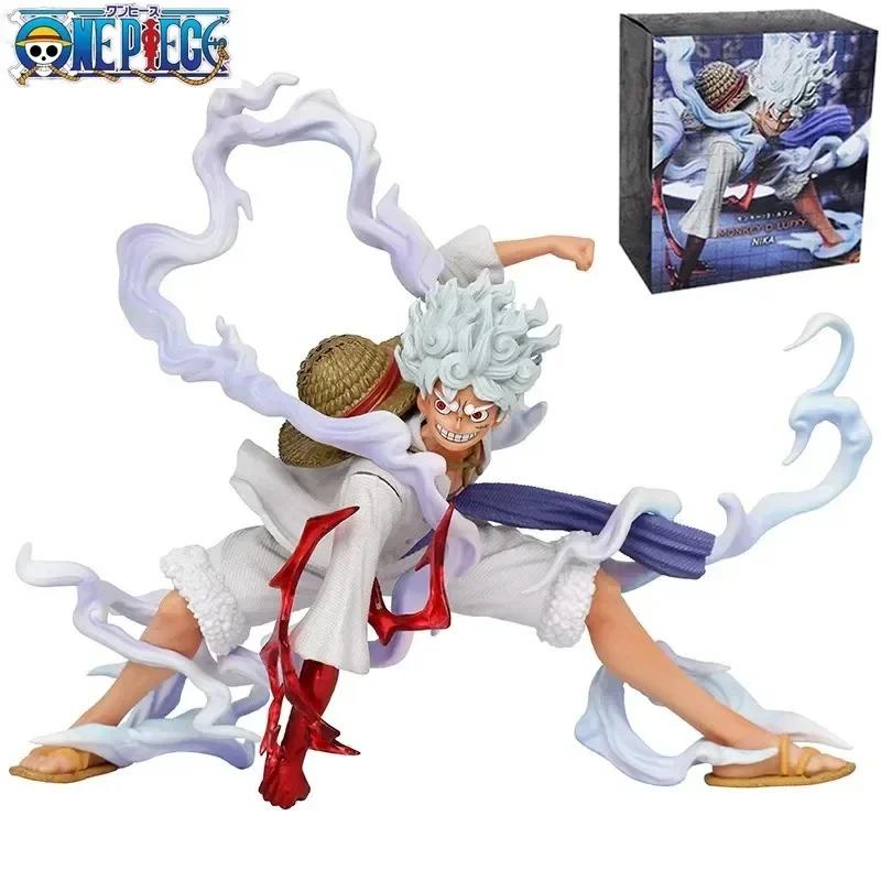 One Piece Figure Anime Sun God Nika Luffy Gear 5 Action Figures Gk Statue Monkey D. Luffy PVC Model Toy Ornament Boys Gift Items