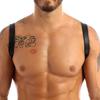 Men Sexy Lingerie Adjustable Leather Body Chest Harness Belt Punk Fancy Costume