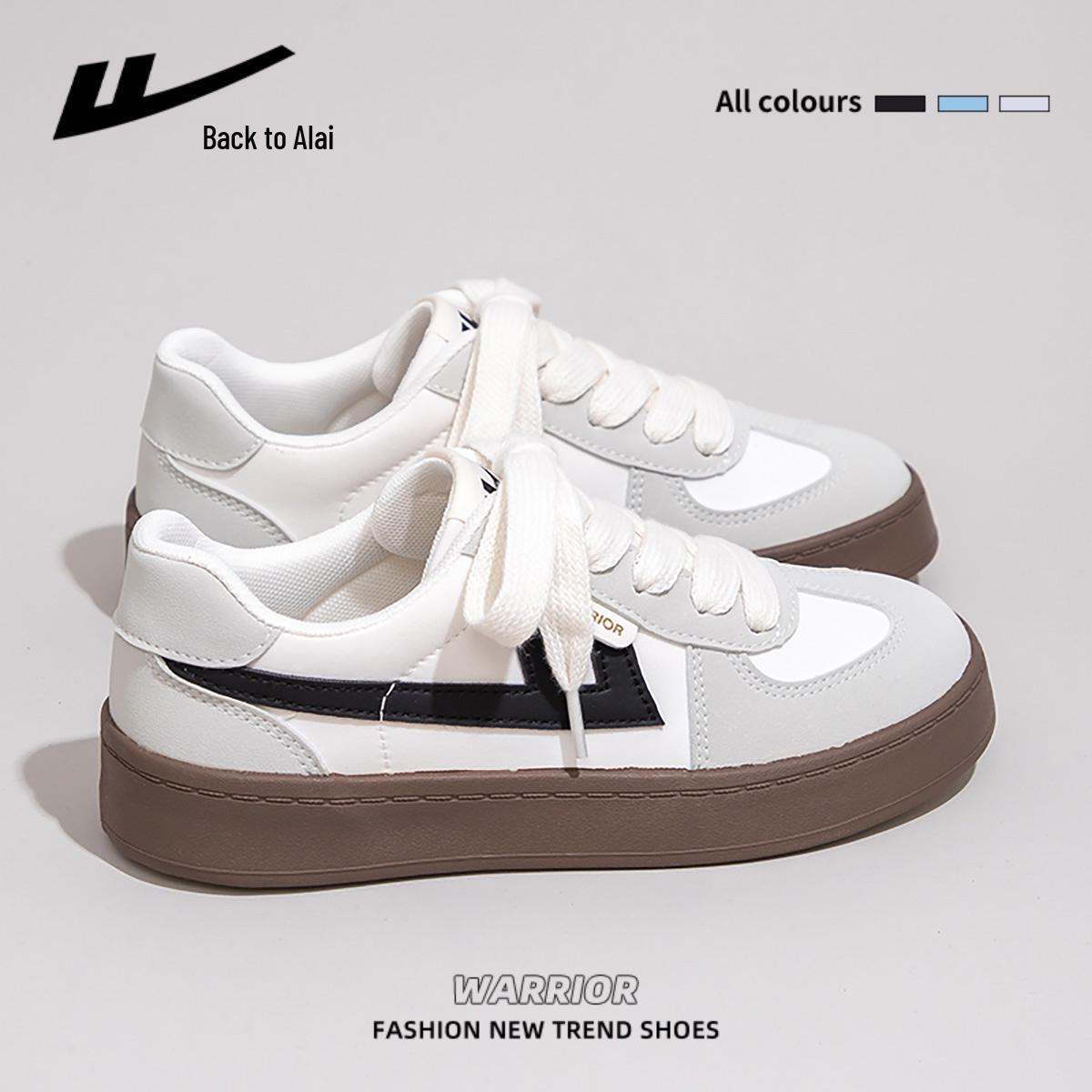 Women s Warrior Canvas Shoes - Autumn 2025 Dopamine Colors, Thick-Soled, Versatile Casual Sneakers 39
