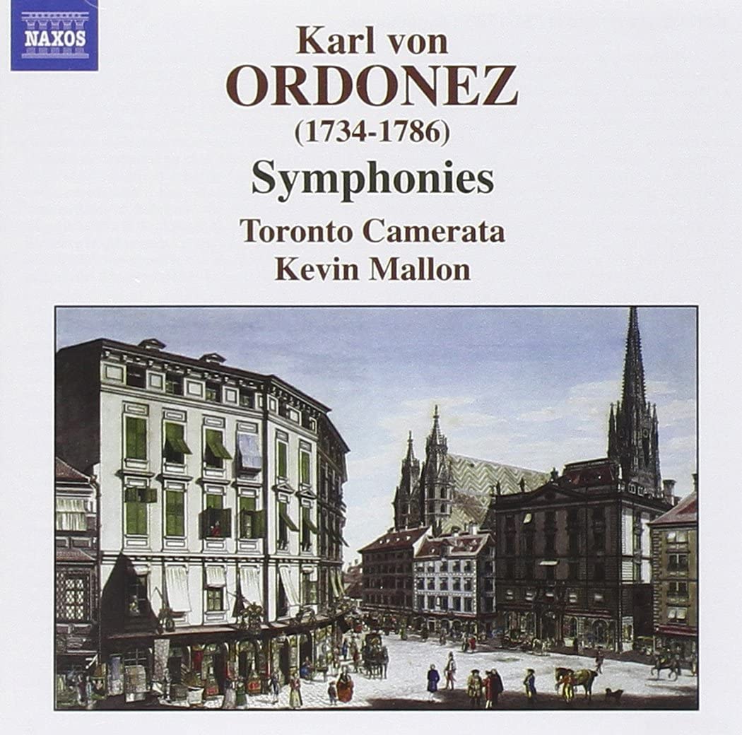 

CD KARL VON ORDONEZ, KEVIN MALLON; TOR - Symphonies 8557482 Naxos 2006 Europe ObiClassical Used