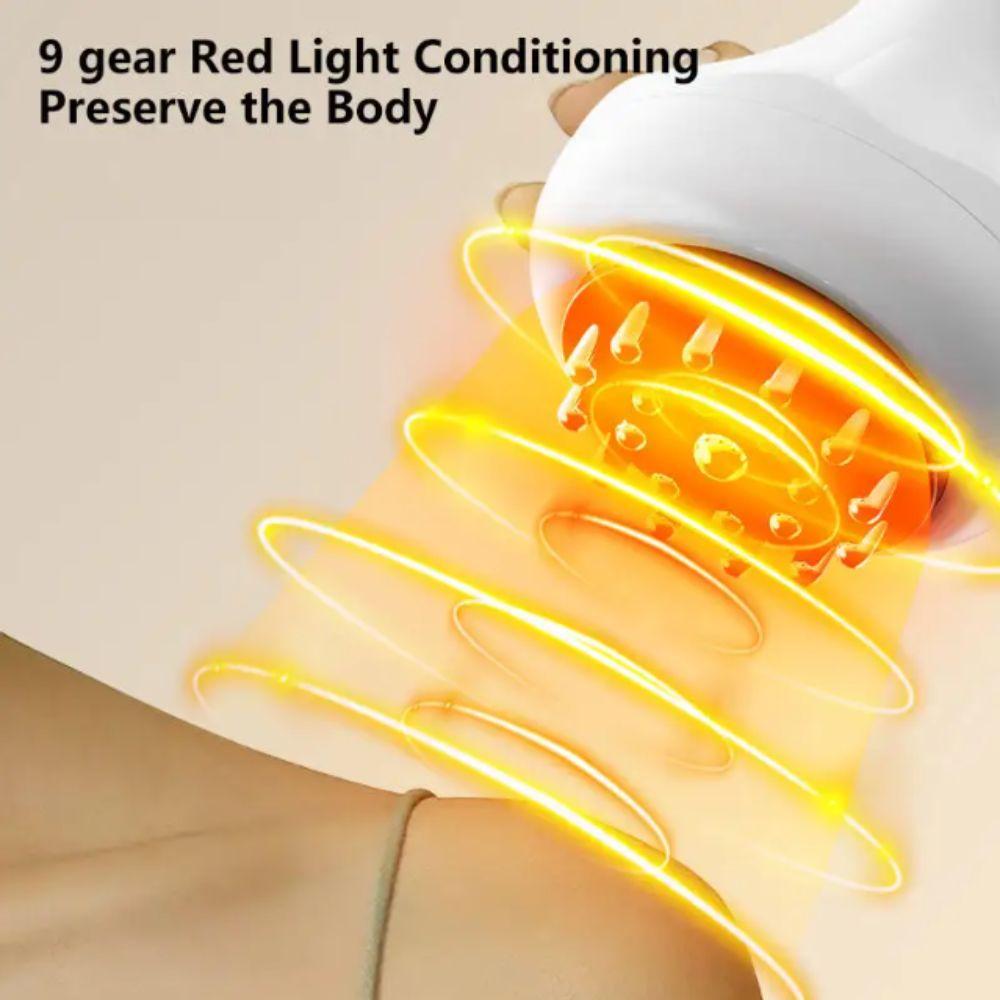 Electric Rechargeable Unblocking Massage Device Abdominal Massage Instrument  Household Use