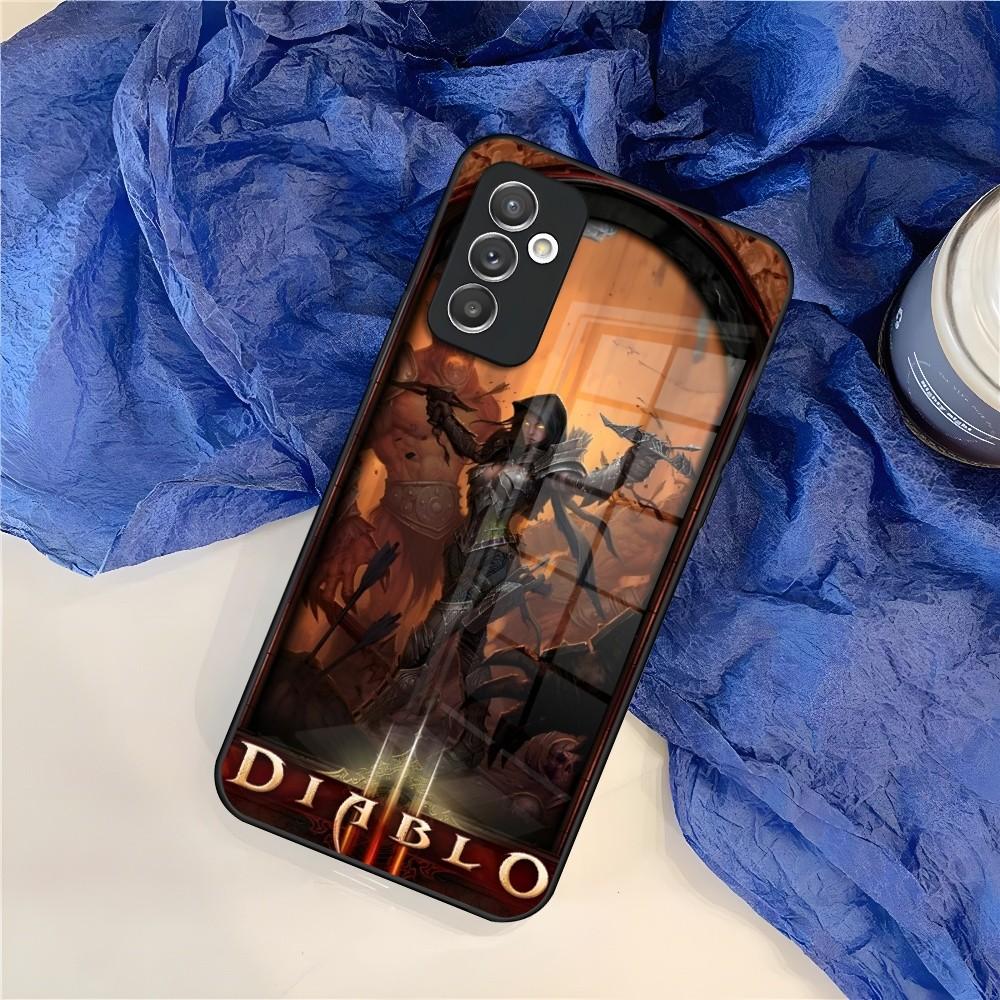 Hot Game Diablo Phone Case for Samsung Galaxy S24 S23 S22 S21 S20 A24 A34 A54 A53 Note20 M54 Fe Ultra Plus Glass