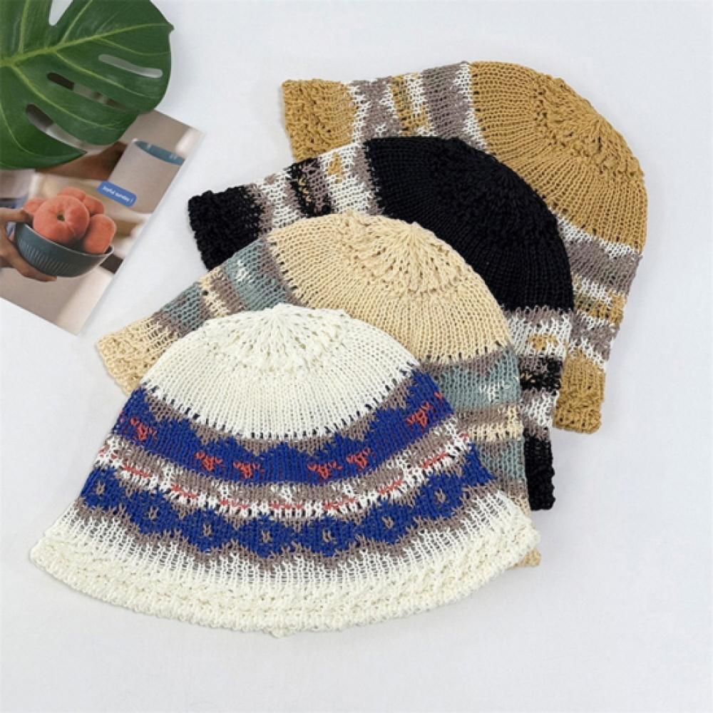 New Arrivals Open Run Unisex Bicolor Summer Bucket Hat